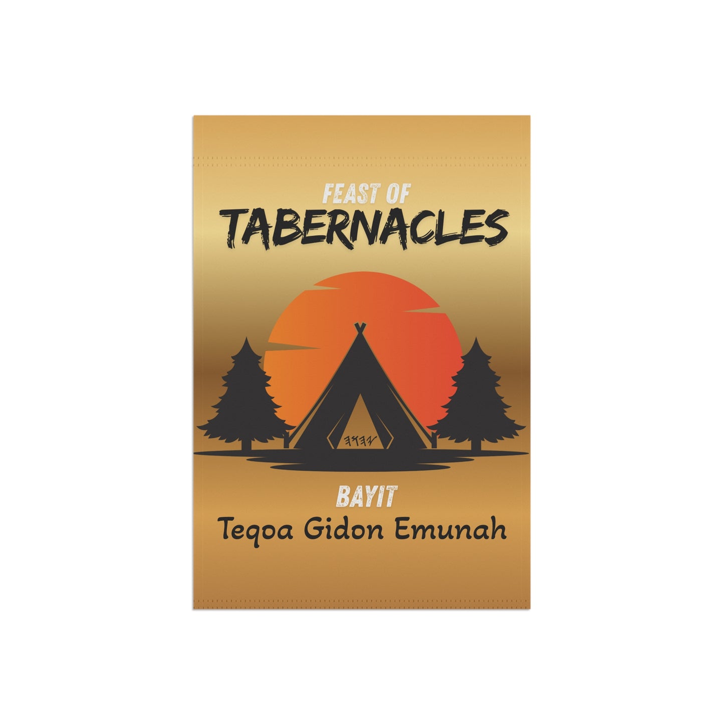 Feast of Tabernacles Banner (Sukkot)