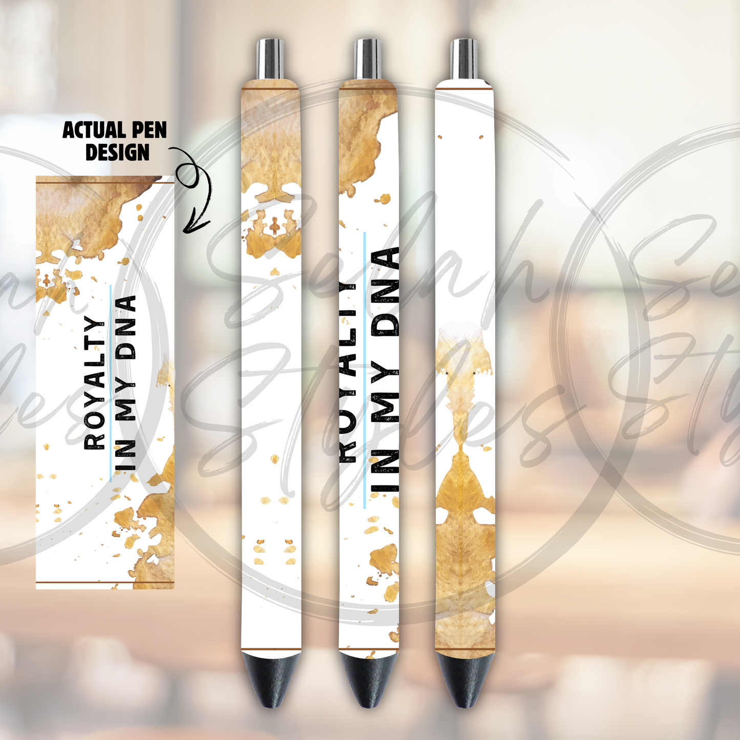 Royalty in my DNA Gel Pen