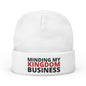 Minding My Kingdom Business Knit Beanie