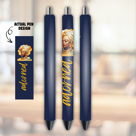Adorned Gel Pen