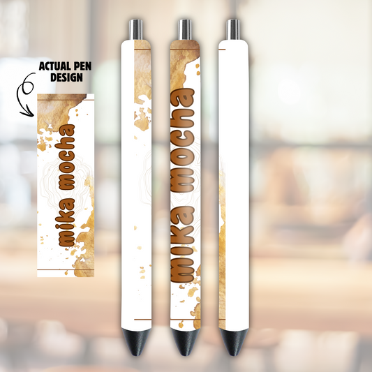 Mika Mocha Gel Pen