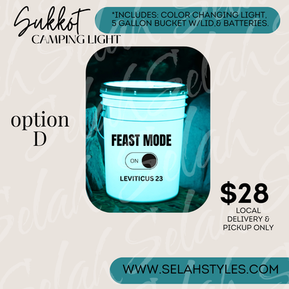 Sukkot Camping Lantern